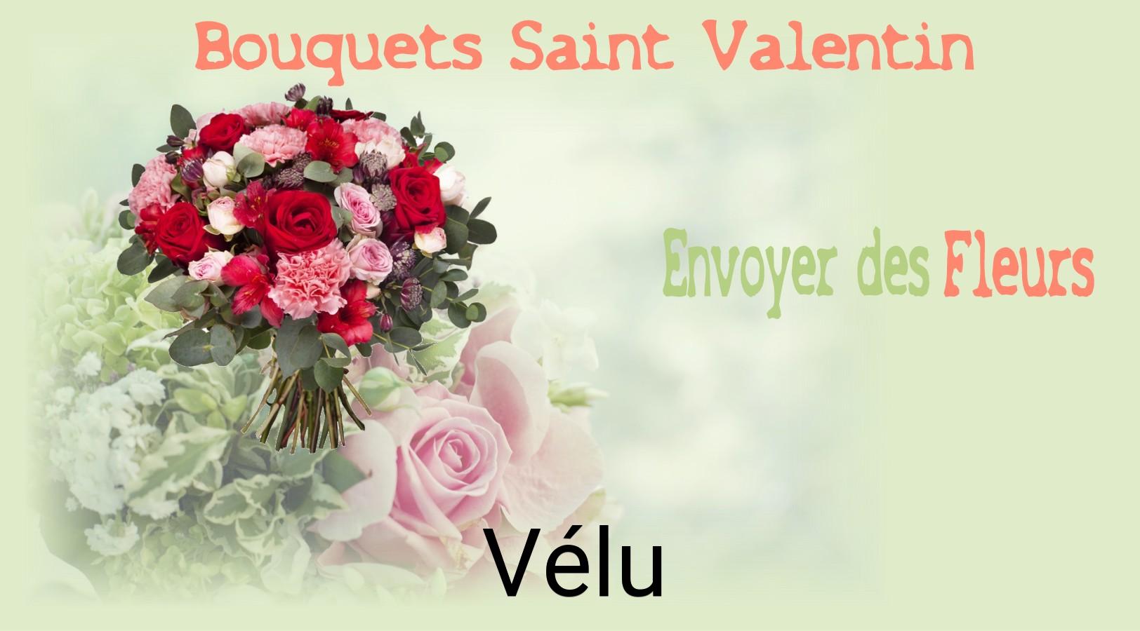 Roses de Saint-Valentin livrées à Vélu